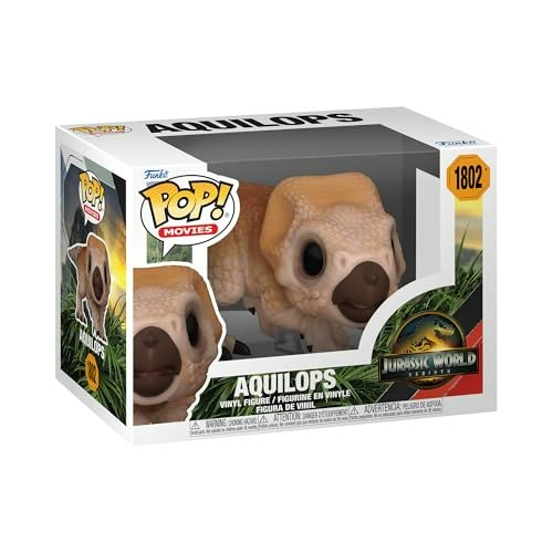 Funko Pop! Movies Jurassic World Rebirth Aquilops Figure: $10.42