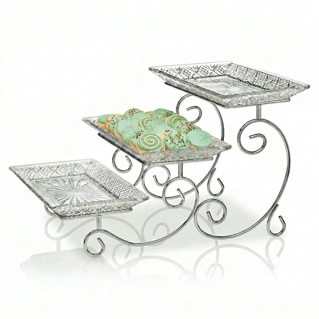 Godinger Dublin 3-Tier Server: $45 Godinger Dublin 3-Tier Server: $45