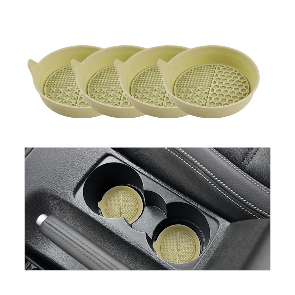 Mandark 4-Piece Silicone Car Cup Holder Coasters: $3.49 Mandark 4-Piece Silicone Car Cup Holder Coasters: $3.49