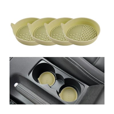 Mandark 4-Piece Silicone Car Cup Holder Coasters for $3 + free shipping w/ Prime