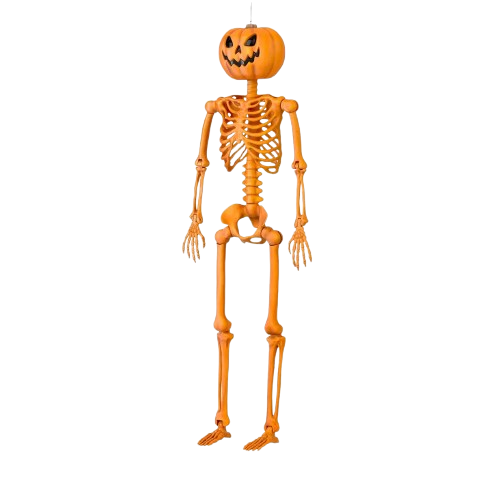 Hyde & EEK! Boutique 36" Poseable Pumpkin Head Skeleton: $11