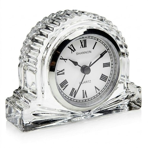 Godinger Shannon Small Mantle Clock for $10 + free shipping w/ Prime