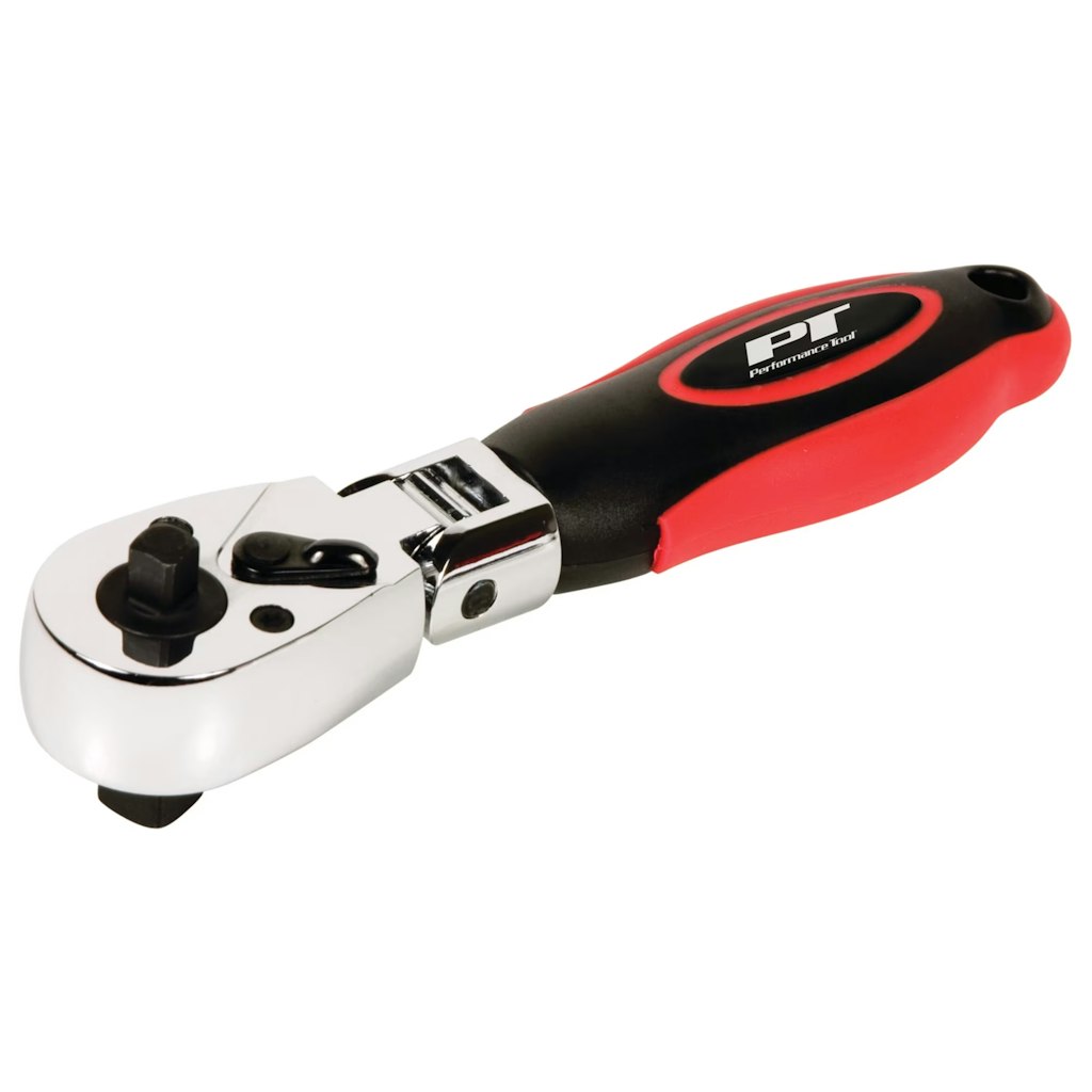 Performance Tool 1/4" & 3/8" Dual Drive Flex Head Stubby Ratchet: $12 Performance Tool 1/4" & 3/8" Dual Drive Flex Head Stubby Ratchet: $12