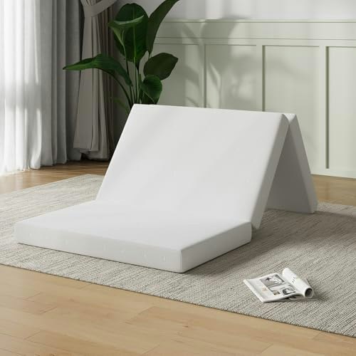 Novilla 4-Inch Full Foldable Memory Foam Mattress Topper: $86.99