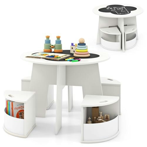 Infans Kids Table and 4-Stool Set: $93.49 Infans Kids Table and 4-Stool Set: $93.49
