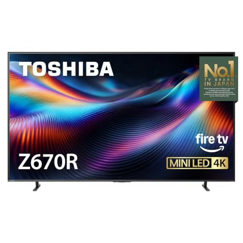 Toshiba Z670R Series 85" 4K HDR QLED Mini-LED Smart TV: $1,149.99