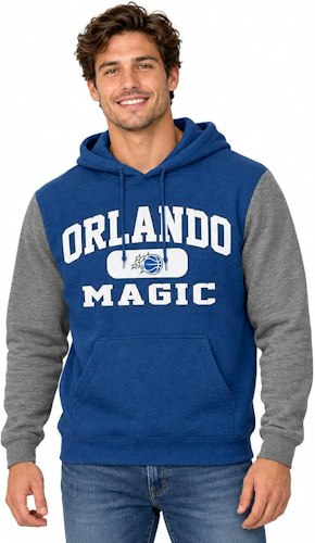 Blue 84 Men's NBA Colorblock Hooded Sweatshirt for $13 + free shipping w/ Prime