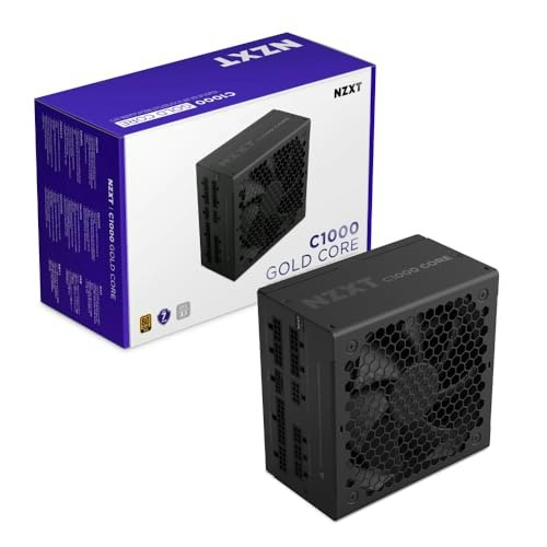 NZXT C1000 1,000W 80+ Gold ATX Power Supply: $89.09