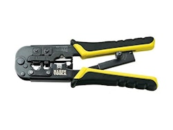 Klein Tool Ratcheting Modular Crimper/Stripper for $27 + free shipping w/ Prime