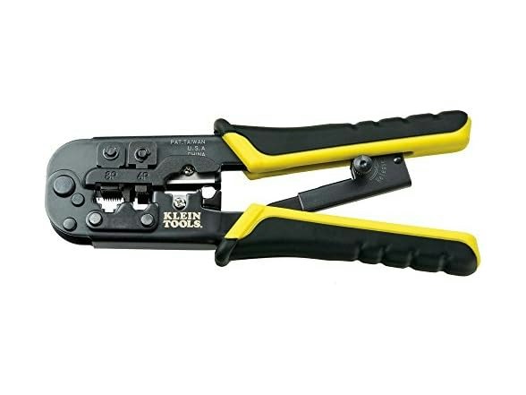 Klein Tool Ratcheting Modular Crimper/Stripper: $27