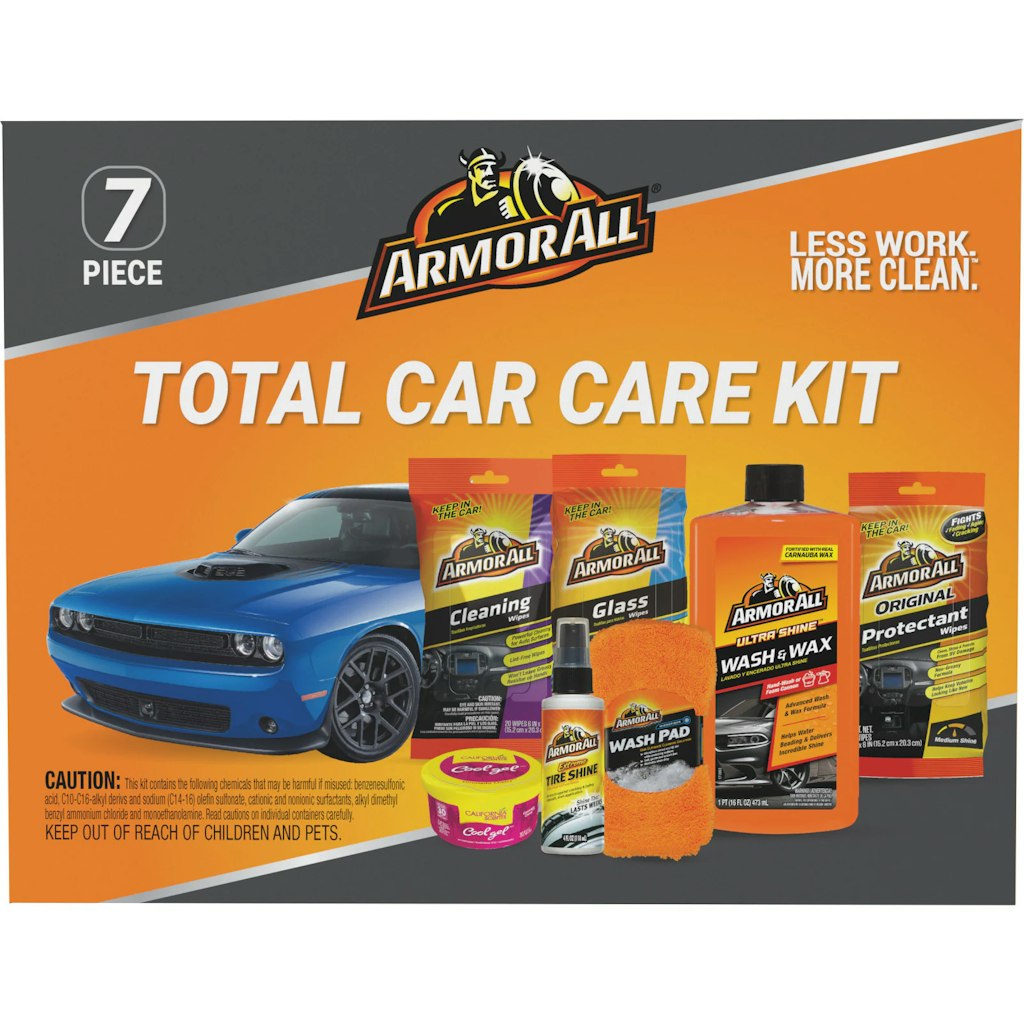 Armor All 7-Piece Total Car Care Kit: $10