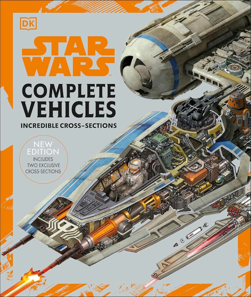 Star Wars Complete Vehicles New Edition Hardcover Book: $19