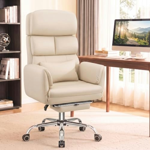 Stella Mia Big and Tall Leather Office Chair: $179.99 Stella Mia Big and Tall Leather Office Chair: $179.99