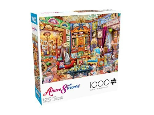 Buffalo Games Aimee Stewart Curiosity Shop 1,000-Piece Puzzle: $12.50 Buffalo Games Aimee Stewart Curiosity Shop 1,000-Piece Puzzle: $12.50