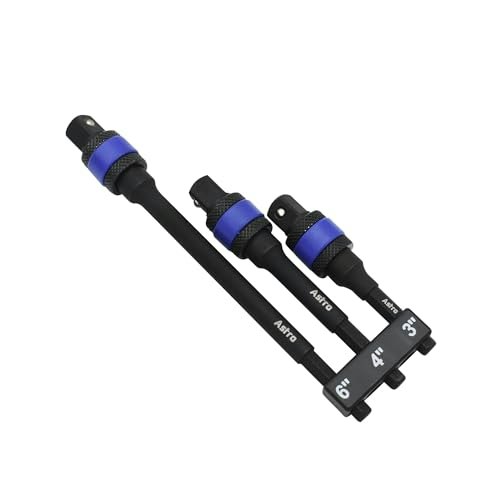 Astro Tools 3-Piece Locking 1/4" Drive Hex Shank Impact Adapter Extension Set: $24.65 Astro Tools 3-Piece Locking 1/4" Drive Hex Shank Impact Adapter Extension Set: $24.65