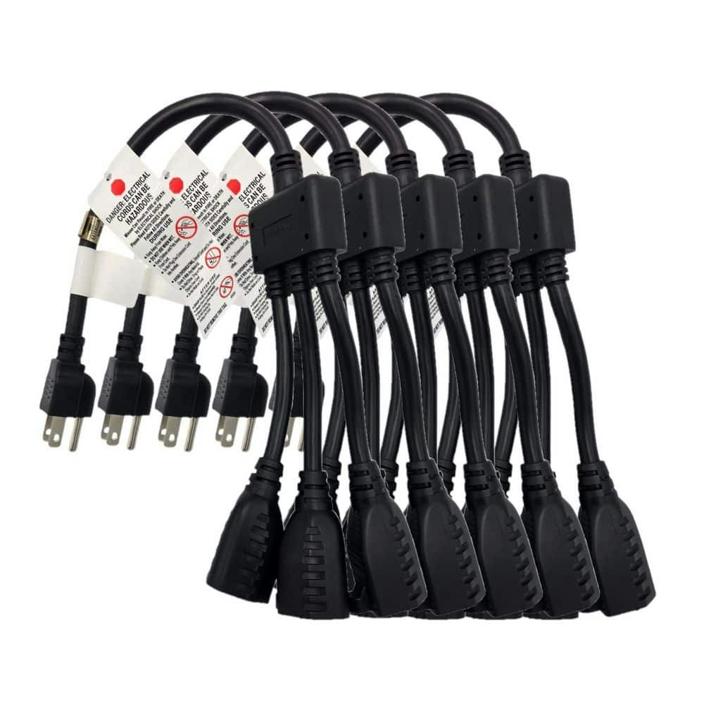 1.5-Foot 14-AWG 1-to-3 Power Cord Splitter 5-Pack: $114.99 1.5-Foot 14-AWG 1-to-3 Power Cord Splitter 5-Pack: $114.99