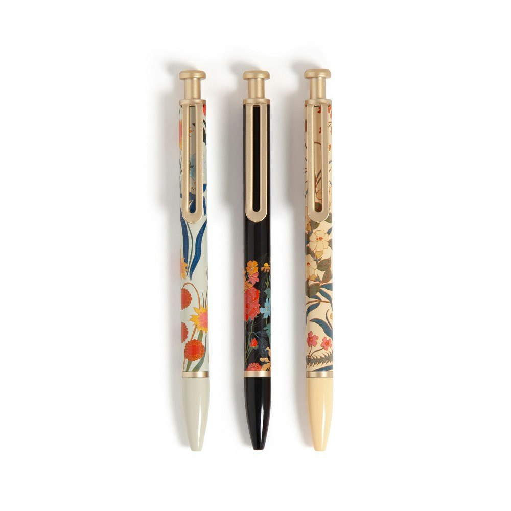 U Brands Monterey Botanical Ballpoint Pens 3-Pack: $12.99