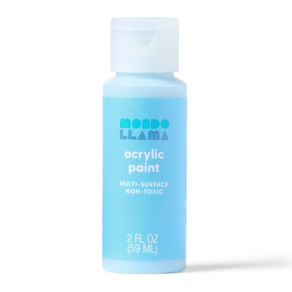 Mondo Llama 2oz Faded Denim Satin Acrylic Paint: $1