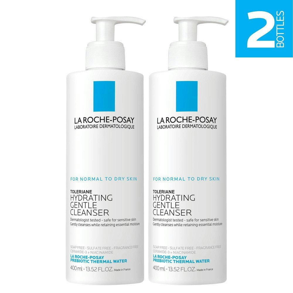 La Roche-Posay Toleriane Hydrating Gentle Face Wash 2-Pack: $37.98 La Roche-Posay Toleriane Hydrating Gentle Face Wash 2-Pack: $37.98