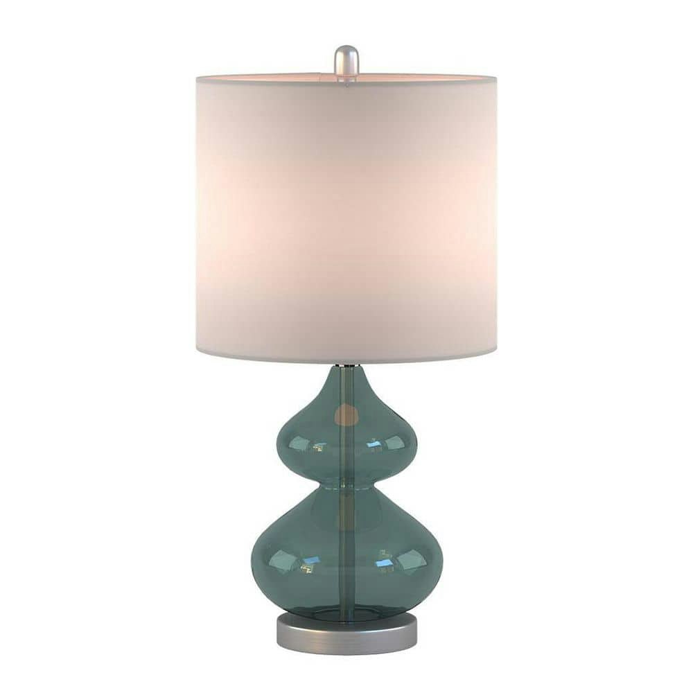 25.25-Inch Curved Glass LED Table Lamp: $299.40 25.25-Inch Curved Glass LED Table Lamp: $299.40