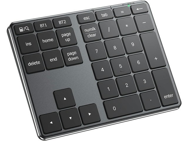 iClever 34-Key Bluetooth Wireless Numeric Keypad: $64.99 iClever 34-Key Bluetooth Wireless Numeric Keypad: $64.99