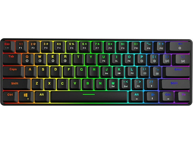 Skyloong GK61 60% RGB Hot-Swappable Mechanical Gaming Keyboard: $96.48 Skyloong GK61 60% RGB Hot-Swappable Mechanical Gaming Keyboard: $96.48