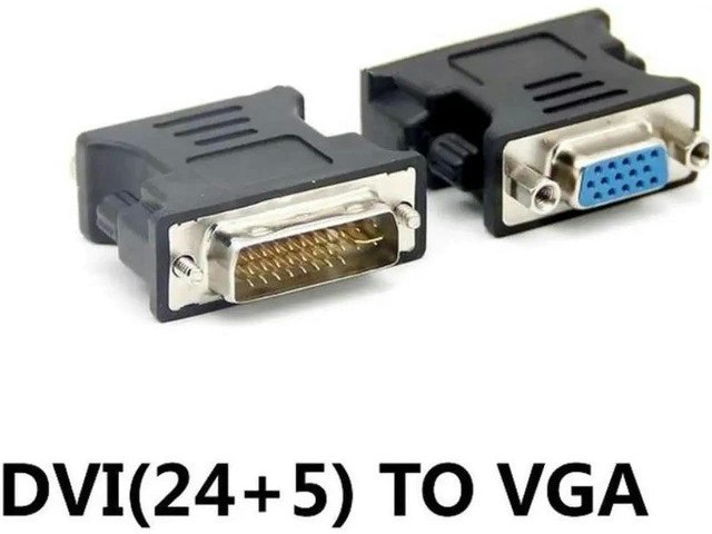 DVI-I to VGA Adapter: $19.59 DVI-I to VGA Adapter: $19.59