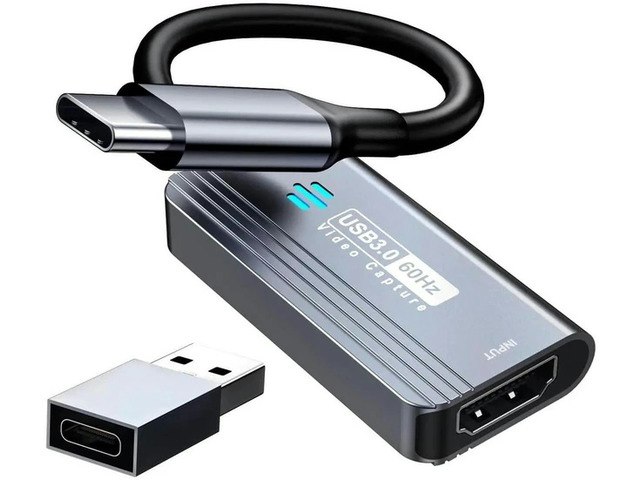 HDMI to USB C 1080p 60fps Video Capture Card: $34.99 HDMI to USB C 1080p 60fps Video Capture Card: $34.99