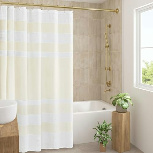 Madison Park 72" x 72" Spa Waffle Shower Curtain: $21.99 Madison Park 72" x 72" Spa Waffle Shower Curtain: $21.99