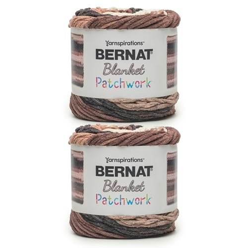 Bernat Blanket Patchwork Yarn 2-Pack: $17.09