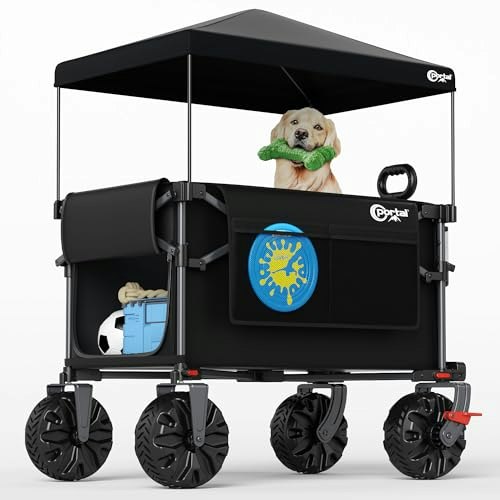 Portal 350L Collapsible Wagon Cart with Removable Canopy: $66.99 Portal 350L Collapsible Wagon Cart with Removable Canopy: $66.99