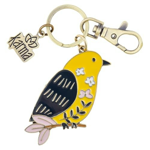 Karma Enamel Animal Keychain: $11
