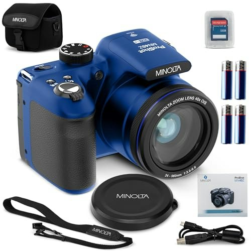 Minolta MN40Z 20MP 40x Optical Zoom Bridge Camera: $239.39 Minolta MN40Z 20MP 40x Optical Zoom Bridge Camera: $239.39