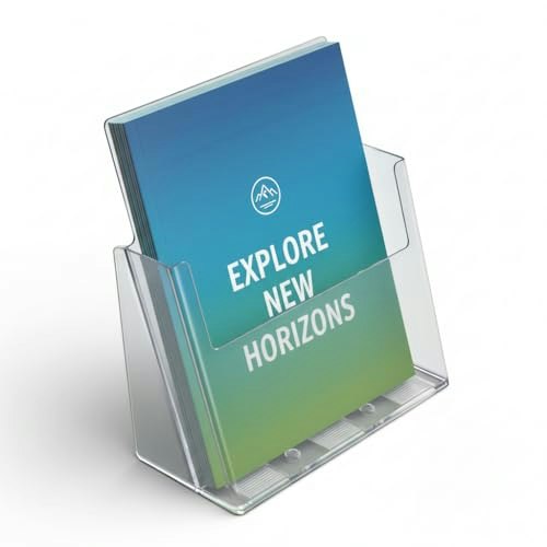 Azar Displays Letter-Sized Acrylic Brochure Holder: $12.99