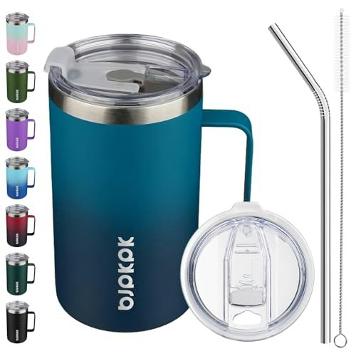 BJPKPK 25-oz Stainless Steel Insulated Travel Mug: $13.53