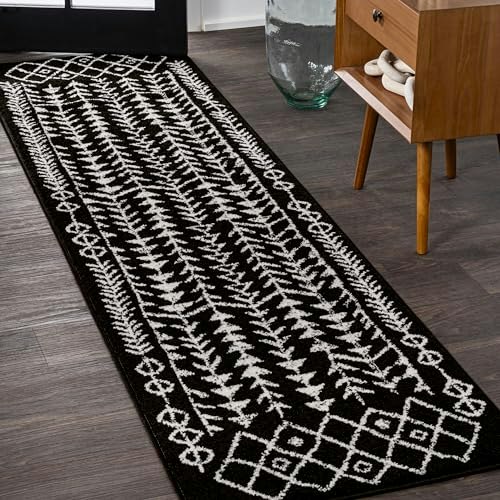 Jonathan Y Ziri Moroccan Geometric 2x8 Runner Rug: $44.06 Jonathan Y Ziri Moroccan Geometric 2x8 Runner Rug: $44.06