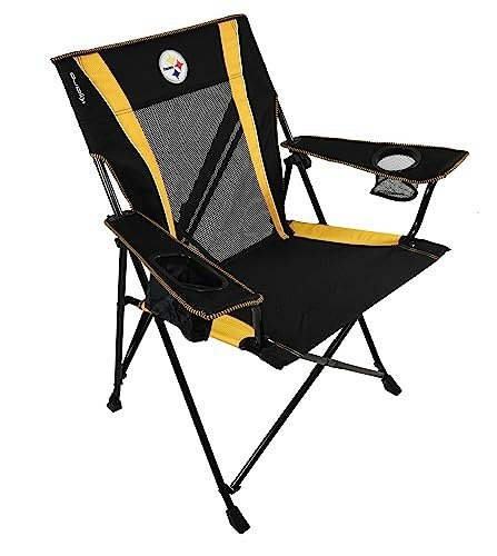 Kijaro Pittsburgh Steelers Sports Fan Folding Chair: $51.34 Kijaro Pittsburgh Steelers Sports Fan Folding Chair: $51.34