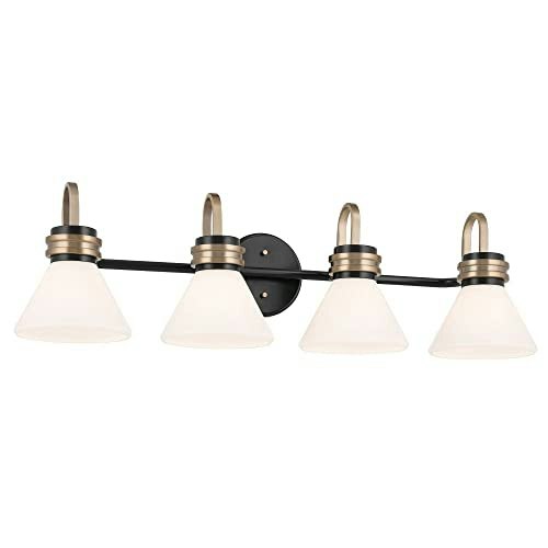 Kichler Farum 4-Light Bathroom Vanity Light: $371.09 Kichler Farum 4-Light Bathroom Vanity Light: $371.09