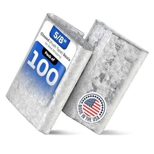 IDL Packaging 5/8-inch Closed Steel Strapping Seals 100-Pack: $14.76 IDL Packaging 5/8-inch Closed Steel Strapping Seals 100-Pack: $14.76