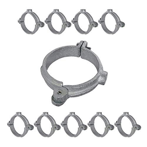 Highcraft 1/2-inch Hinged Split Ring Pipe Hanger 10-Pack: $18.18