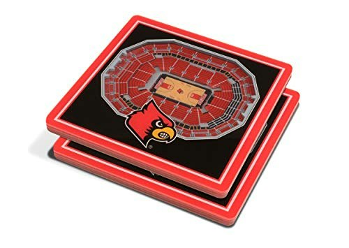 YouTheFan Louisville Cardinals 3D StadiumView Coasters: $17.99 YouTheFan Louisville Cardinals 3D StadiumView Coasters: $17.99