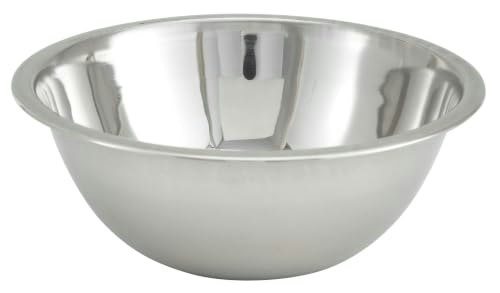 Winco 4-Quart Stainless Steel Mixing Bowl: $13.72 Winco 4-Quart Stainless Steel Mixing Bowl: $13.72