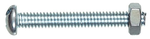 Hillman Round Head Combo Machine Screw with Nut 25-Pack: $6.98 Hillman Round Head Combo Machine Screw with Nut 25-Pack: $6.98