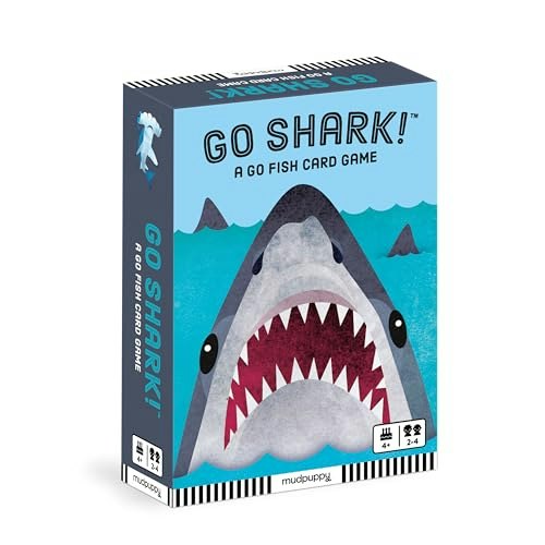 Mudpuppy Go Shark! Card Game: $9.99 Mudpuppy Go Shark! Card Game: $9.99