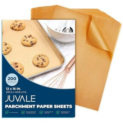 Juvale 12" x 16" Parchment Paper Sheets 200-Pack: $17.48 Juvale 12" x 16" Parchment Paper Sheets 200-Pack: $17.48