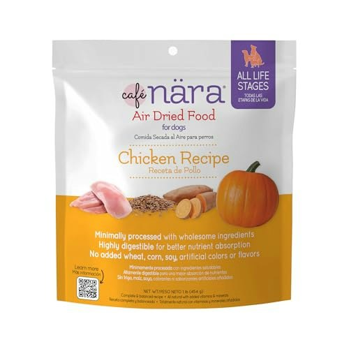 Café Nara Air-Dried Chicken Recipe Dog Food 1lb: $10.10 Café Nara Air-Dried Chicken Recipe Dog Food 1lb: $10.10