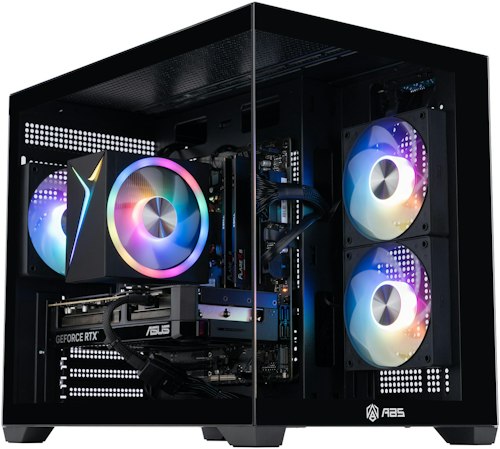 ABS Flux II Aqua Core i7-14700F RTX 5070 Gaming Desktop for $1,800 + free shipping
