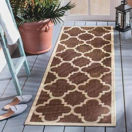 Safavieh Courtyard 2'3" x 10' Washable Runner Rug: $34.24 Safavieh Courtyard 2'3" x 10' Washable Runner Rug: $34.24