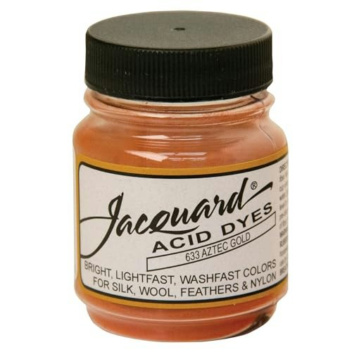 Jacquard 1/2oz Aztec Gold Acid Dye: $9.59 Jacquard 1/2oz Aztec Gold Acid Dye: $9.59
