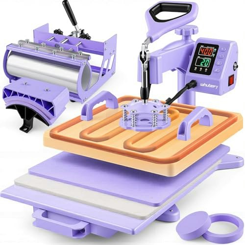 15x15-Inch 5-in-1 Slide-Out Heat Press Combo: $158.51 15x15-Inch 5-in-1 Slide-Out Heat Press Combo: $158.51